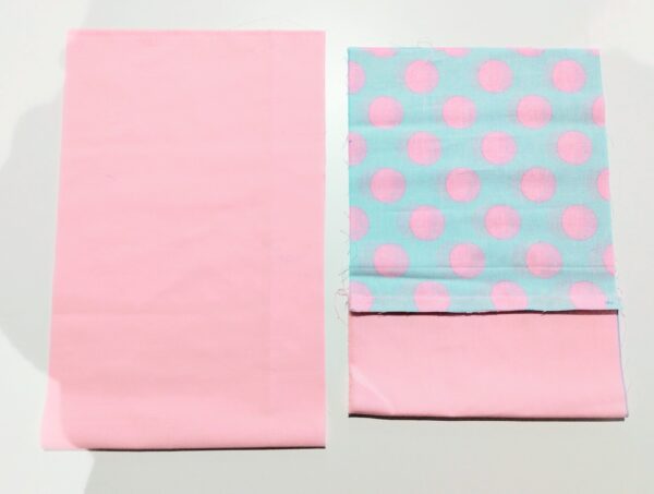 ポンポン付き巾着の作り方