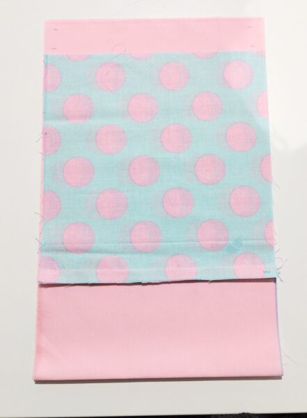 ポンポン付き巾着の作り方