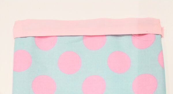 ポンポン付き巾着の作り方