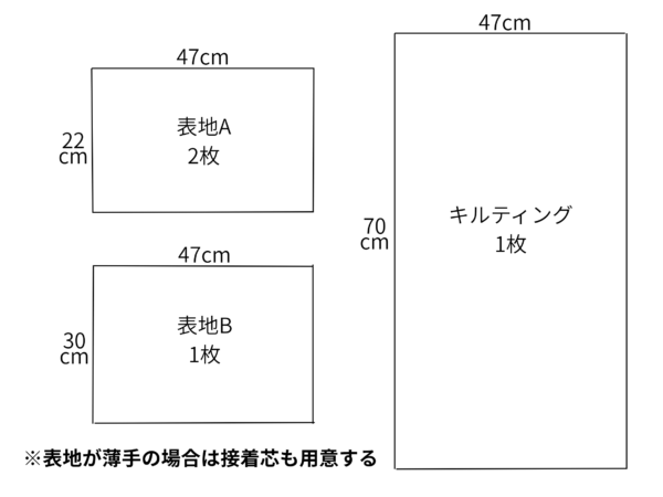 お道具箱がすっぽり入る！大きめレッスンバッグの作り方