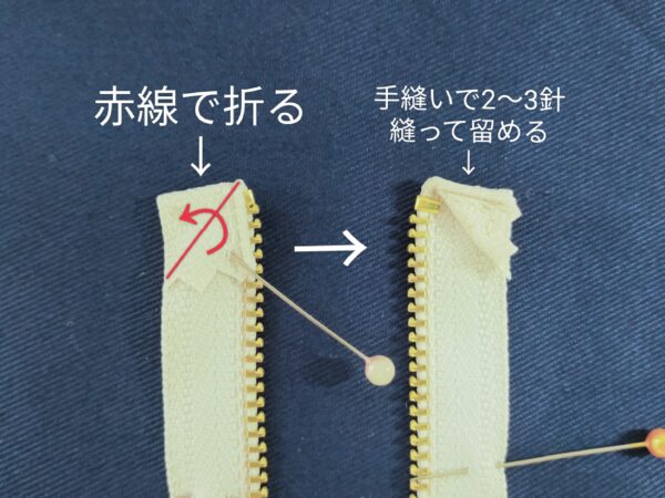 インド刺繍リボンとフェイクレザーのミニポーチの作り方