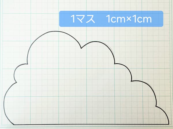 雲形ウォールポケットの作り方
