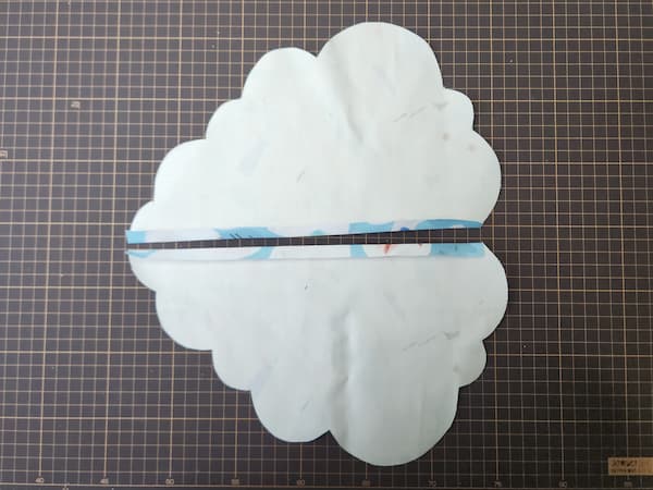 雲形ウォールポケットの作り方