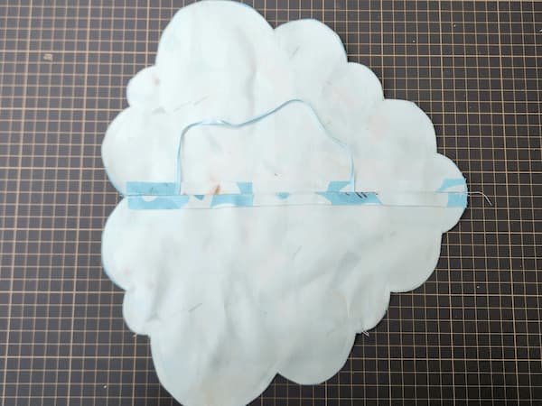 雲形ウォールポケットの作り方