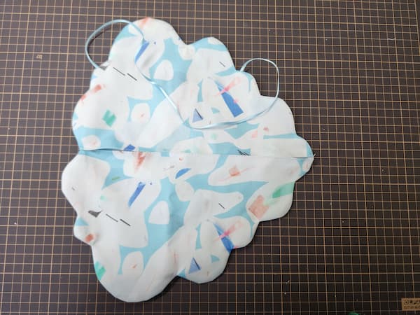 雲形ウォールポケットの作り方