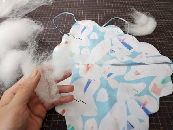 雲形ウォールポケットの作り方