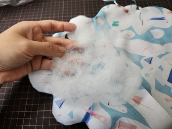 雲形ウォールポケットの作り方