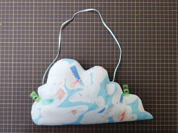 雲形ウォールポケットの作り方