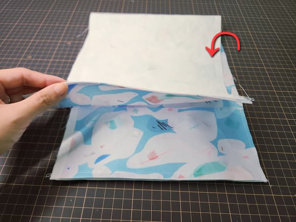 バッグの中を整える A4しきりポケットの作り方