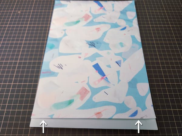 バッグの中を整える A4しきりポケットの作り方
