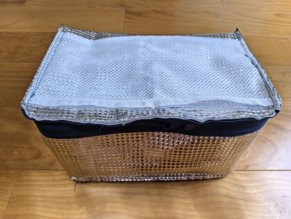 保冷剤ポケット付き！バニティタイプのお弁当入れの作り方