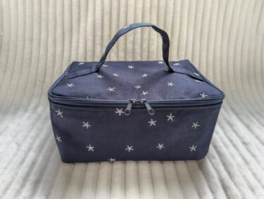 保冷剤ポケット付き！バニティタイプのお弁当入れの作り方