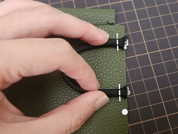 必要な数だけバネ口ミニポーチの作り方