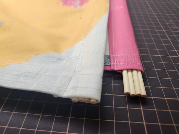 小さな本棚にもなるハンモックの作り方